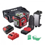 Ristjoonlaseri komplekt FLEX ALC 3/360-G/R 12V Set