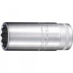 1/2" 12-kant pikk padrun STAHLWILLE nr. 51 16 mm