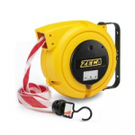 Hoiatuslint rullil ZECA 20m, punane/valge
