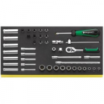 Padrunv&otilde;tme ja otsikute komplekt STAHLWILLE TCS 40/35/9