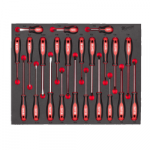 Kruvikeerajate komplekt MILWAUKEE, 23tk