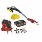 Lae- ja seinalihvija FLEX GE 5 R + tolmuimeja VCE 44L AC + lihvlehed