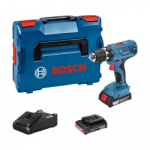 Akukruvikeeraja BOSCH GSR 18V-21 2x2,0Ah