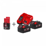 Akude ja laadija komplekt MILWAUKEE M18 NRG-502