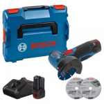 Akunurklihvija BOSCH GWS 12V-76-EC LB 2x3,0