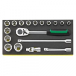 1/2" Padrunv&otilde;tme komplekt STAHLWILLE TCS 52/14/4