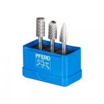 3-osaline freesi komplekt PFERD 86 C3 HSS 12mm