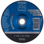 Terasest lihvketas PFERD E180-7 SG STEEL