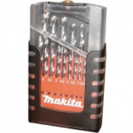 19-osaline metallipuuride komplekt MAKITA 1-10mm