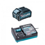 Aku ja laadija komplekt MAKITA 40V Max XGT 4,0Ah