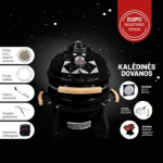 Grill KamadoClub Junior, must