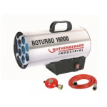 Gaasisoojapuhur ROTHENBERGER Roturbo 19000 18,5kW koos tarvikutega