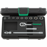 13-osaline padrunite komplekt STAHLWILLE 1/4" 40a/9/4