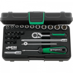 29-osaline padrunite komplekt STAHLWILLE 40/23/6 KN 1/4"