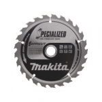 Puidu l&otilde;ikeketas  MAKITA Efficut 165x1,4x20mm T25 23&deg;