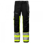 P&uuml;ksid helkurelementidega HELLY HANSEN Fyre Work Pant CL 1, kollased, C50