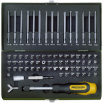 Kruviotsikute komplekt 1/4'' 75-osaline PROXXON