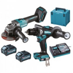 Akut&ouml;&ouml;riistade komplekt MAKITA DK0124G201 40V Max XGT