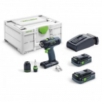 Akutrell-kruvikeeraja FESTOOL T 18+3 HPC 4,0 I-Plus