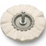 Puuvillane poleerimisketas koos varrega OSBORN D80-10/6