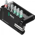 7-osaline otsikute komplekt koos hoidikuga WERA BC7