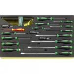 Kruvikeerajate komplekt DRALL+ STAHLWILLE TCS 4620/4660VDE+10767