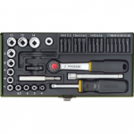 Padrunv&otilde;tmete komplekt 1/4" 39-osaline PROXXON