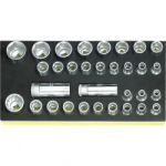 1/2" Padrunv&otilde;tmete komplekt STAHLWILLE TCS 50/51/52/3