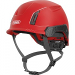 Ventilatsioonita kaitsekiiver ABUS Spector-E 53-63cm, punane