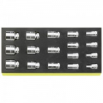 1/2" Padrunv&otilde;tmete komplekt STAHLWILLE TCS 50a/17