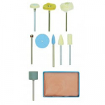 Poleerimiskomplekt (10 tk) PROXXON