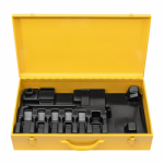 Metallist kohver koos sisuga REMS Power Press-SE