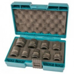 1/2" L&ouml;&ouml;kpadrunite komplekt, 9-osaline MAKITA