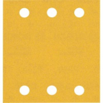 Lihvpaber BOSCH Expert C470, vibrolihvijatele, 6 auguga, 115x107mm, G240, 10tk.