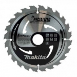 L&otilde;ikeketas MAKITA Efficut 190x30x1,45 mm 24T 23&deg;