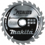 L&otilde;ikeketas MAKITA Efficut 165x20x1,4 mm 25T 23&deg;