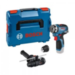 Akutrell-kruvikeerajaBOSCH GSR 12V-35 FC Solo lisadega
