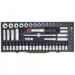 65-osaline 3/8 " padrunv&otilde;tmete komplekt PROXXON