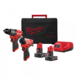 Akut&ouml;&ouml;riistade komplekt MILWAUKEE M12 FPP2A2-402X