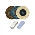 5-osaline komplekt roostevaba terase poleerimiseks OSBORN