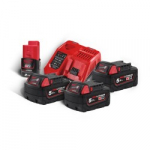 Akude ja laadija komplekt MILWAUKEE M18 NRG-503