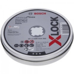 L&otilde;ikeketas BOSCH 125x1,0mm X-Lock Standart Inox, 10tk.