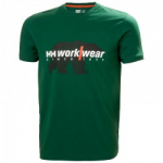 T-s&auml;rk HELLY HANSEN Graphic T-Shirt, roheline XL