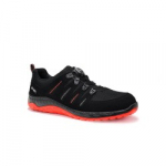 Turvajalatsid ELTEN Maddox Boa Low ESD S3 SRC, must / punane 44