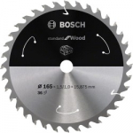 Saeketas puidule BOSCH 165x20x1,5/1mm Z24T