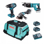 Akut&ouml;&ouml;riistade komplekt MAKITA DK001GD3+ 40V MAX XGT
