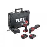 Aku t&ouml;&ouml;riistade komplekt FLEX DD LD+MT 18-ECT