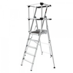 Turvapiirdega redel ALTREX Rolshield, 5 astet.