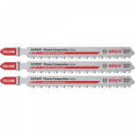 Saeterad BOSCH Expert Plastic Composites Clean T 301 CHM, 3 tk.