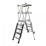 Turvapiirdega redel ALTREX RolGuard, 5/7 astmega